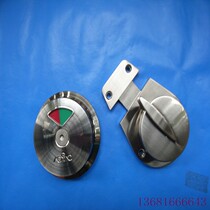 Aogao toilet partition hardware accessories public toilet partition indicator lock with unmanned latch door lock