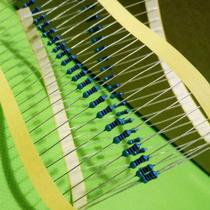 1 4W 0R 0 1R 1R 1% 0 metal film resistance copper feet 0 25W FIVE COLOR RING CHIC BELT PLUG-IN 100