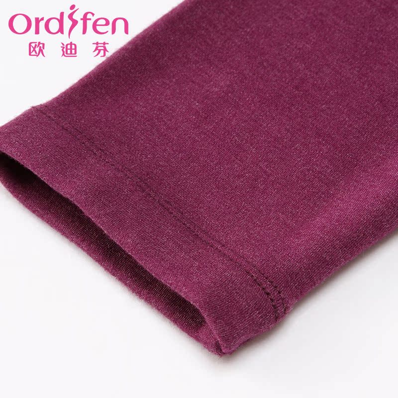 Ordifen/欧迪芬2016秋冬新品女士保暖套装秋衣 XW6110产品展示图3