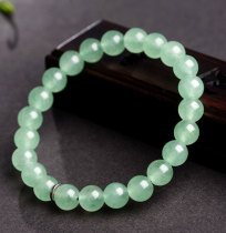 Natural Dongling Jade Bracelet Simple and fresh single-circle bracelets for men and women birthday gifts