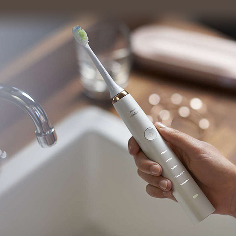 飞利浦电动牙刷hx9312/hx9332 充电式成人声波震动牙刷钻石系列