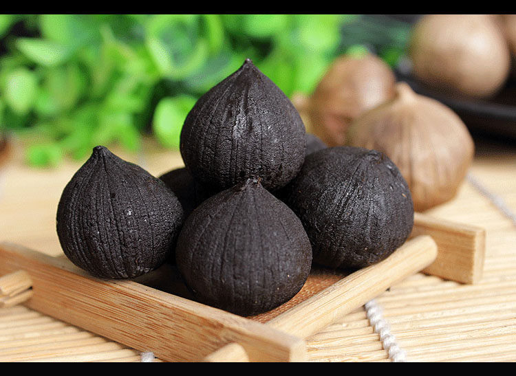 铁饭碗 独头黑蒜 发酵黑蒜米/头 山东特产 山东黑大蒜出口级500g