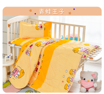 Kindergarten nap air-conditioning quilt cartoon pure cotton childrens summer cool quilt washable baby summer cotton thin quilt