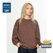 Lee mall with the same loose version of the multi-color crew neck long-sleeved womens long-sleeved sweater casual trend L440