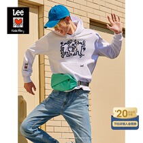 (Keith Haring joint)Lee 21 spring and summer new loose multi-color mens sweater L44771CST