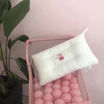Cotton children cartoon piglet Cat pillow core washable cotton neck baby garden nap pillow