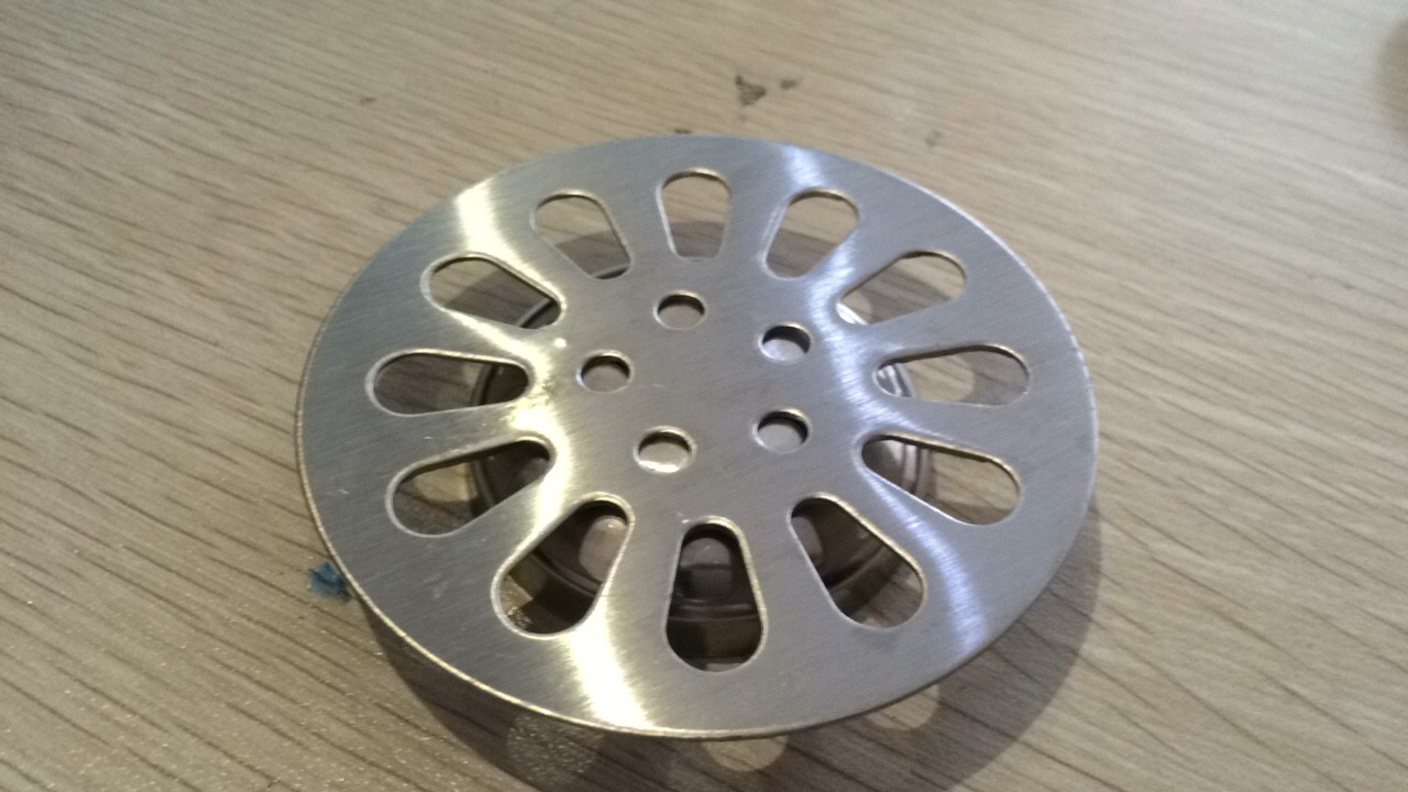 利加洁 地漏盖 卫生间地漏盖片圆形不锈钢防臭盖板过滤网防头发