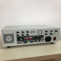 Industrial computer integrated 6 - way digital light source controller and camera laser detection interface