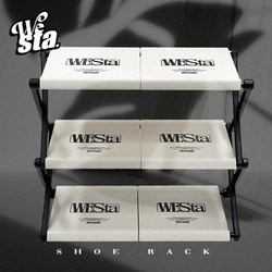 WESTELEVEN W11 STA co-branded shoe rack student dormitory shoe storage artifact multi-layer simple household