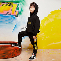 Bubble Boy Snore Boy Pants Spring Autumn Money Long Pants Loose CUHK Child Foreign Air Casual Sports Pants Tide Boy Pure Cotton New