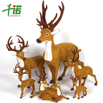 Thousands of Christmas supplies Christmas Deer Couple Deer Christmas Tree ornaments Christmas Elk Deer props Christmas deer