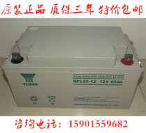 YUASA Yuasa NPL65-12 Long life battery 12V65AH DC screen UPS EPS photovoltaic
