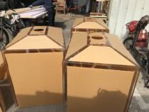 Transparent acrylic experimental exhaust cover Organic glass ladder tilt experiment display protective cover can be customized