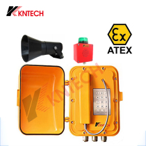 Explosion-proof PA intercom station Petrochemical explosion-proof telephone Pipe gallery tunnel waterproof explosion-proof optical fiber auxiliary machine