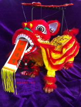 Value-added popular lion wake decoration auspicious lion head decoration Chinese style gift Foshan miniature lion wake drum jewelry