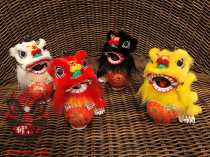 Value-added popular Chinese style miniature lion decoration Lion head decoration Lion dance jewelry Lion drum Foshan non-heritage gifts