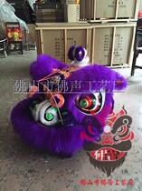 Value-value popular authentic Foshan traditional Buddha costume double gills Dragon Lion dance lion dance performance props South lion drum manufacturers