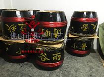 Value-added popular authentic Foshan lion drum Buddha sound treble dragon dance lion dance musical instrument cowhide performance props manufacturer