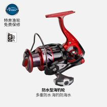 Special Runs HBS Anti Sea Water Fishing Wheel Diagonal Port Spinning Wheel Metal Fish Wheel Slide Drift Fishing Road Subwheel Far Throw Sea Rod Wheel