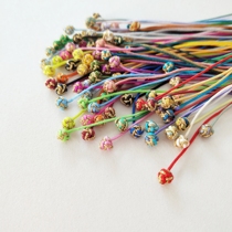 0 8mm plus gold wire ear line full 3 pairs of colors cleaning ear holes hand woven rope Earrings