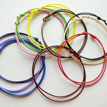 Buy two and send one thin section 1 0 WAX ROPE DOUBLE RING HAND CHAIN ROPE SINGLE LOOP FOOT CHAIN BRIEF ABOUT MALE AND FEMALE LENGTH ADJUSTABLE