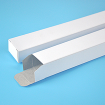 T8LED lamp tube white box 0 6m29x29x610mm round tube packing box 0 2-1 5m