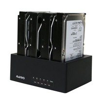 Hard disk duplicator one drag three SATA serial hard disk base four disk USB3 0 copy clone disk base