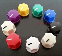 Seven-corner Diamond knob guitar effect knob guitar power amplifier speaker sound tone knob hole 6 35mm