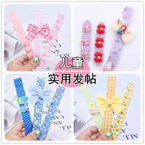 Child Summer Liu Haiphu Magic Sticker Hair Stirrup Girl Sticky hair Shatter Hair hair with head hoop little girls head decoration posting