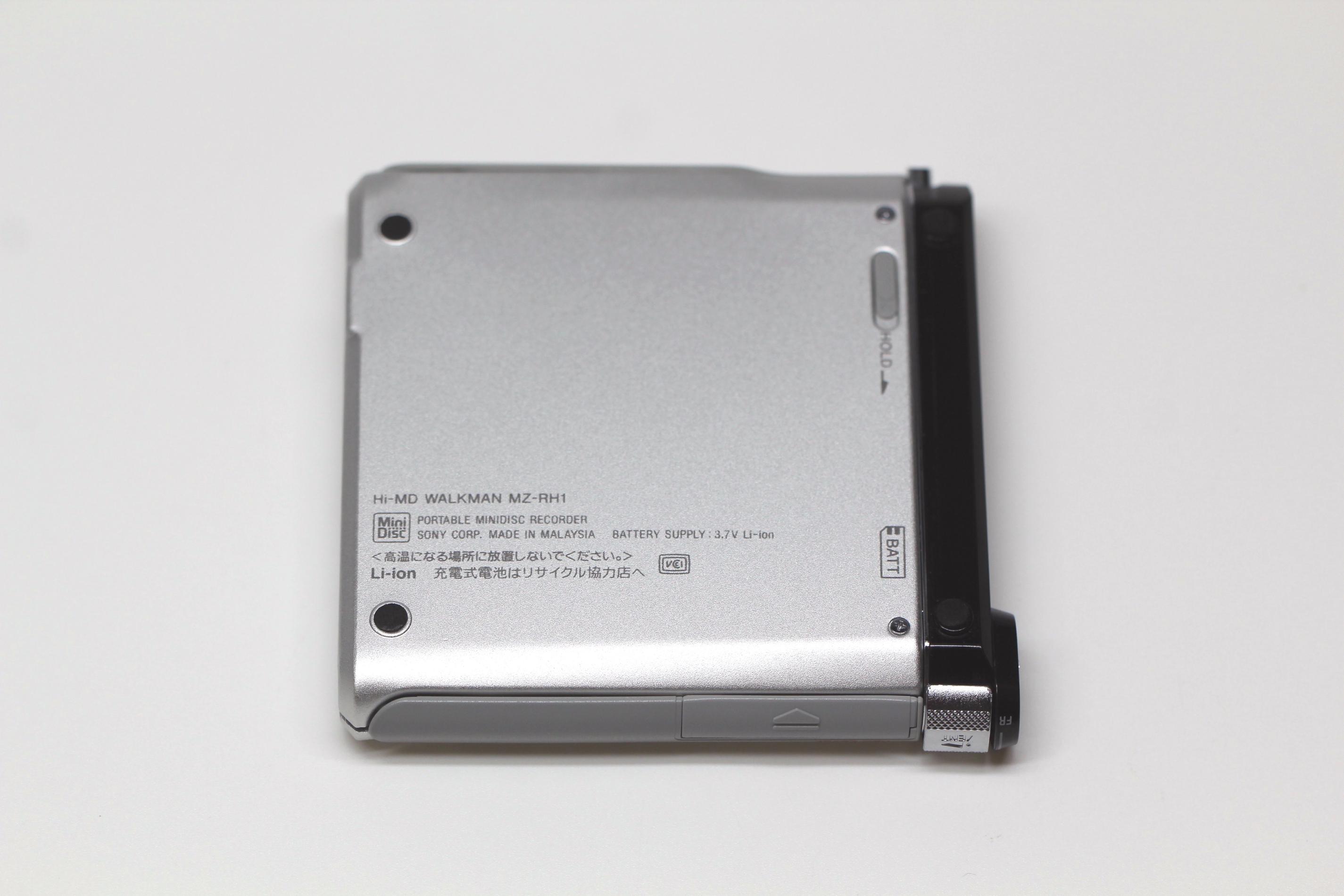 ◇怀旧◇SONY索尼日行原裝hi-MD播放器錄放MZ-RH1全套帶包裝美品成色