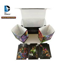 TM DC Comics Dice Masters Justice League card box Super capacity 220 card box