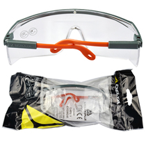 Delta safety protective glasses anti-fog anti-impact anti-splash sand and dust factory operation grinding riding laboratory