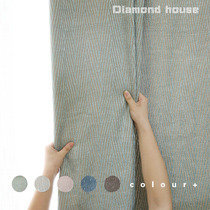 Nordic modern light luxury retro thickened high-grade jacquard Chenille shading custom curtains M519