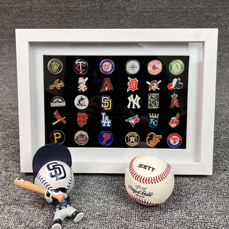 Major Baseball metal badges baseball themed hat badge plethora of brooch and brooch for girls boys-Taobao