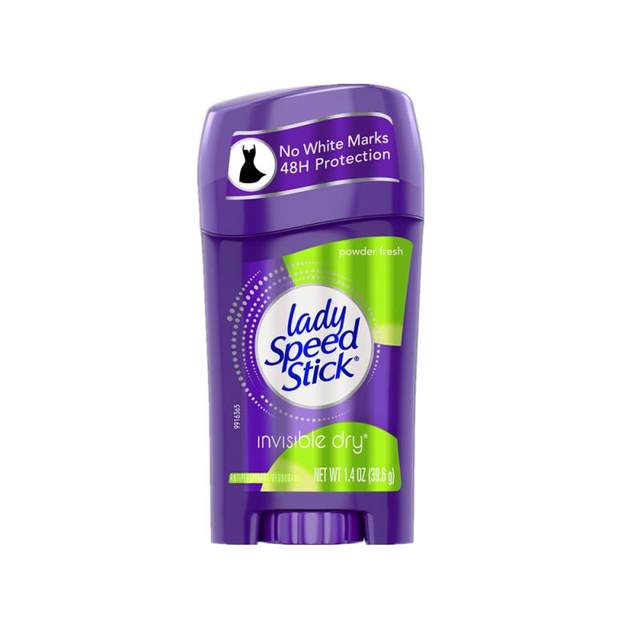 Spot American LadySpeedStick antiperspirant cream solid perfume for boys and girls, ການກໍາຈັດກິ່ນກາຍທີ່ຍາວນານ