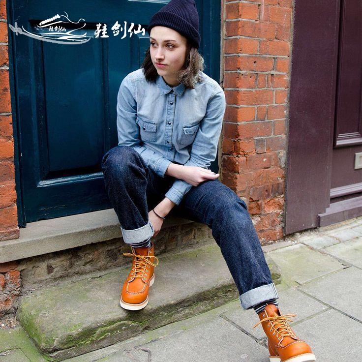 美国red wing 红翼 美产 875 经典款牛皮靴 (d头含女码)