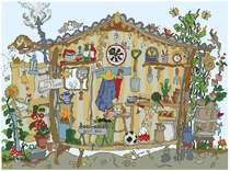 Bothy Threads XCT4 Beautiful Garden Cross Embroidered source file xsd