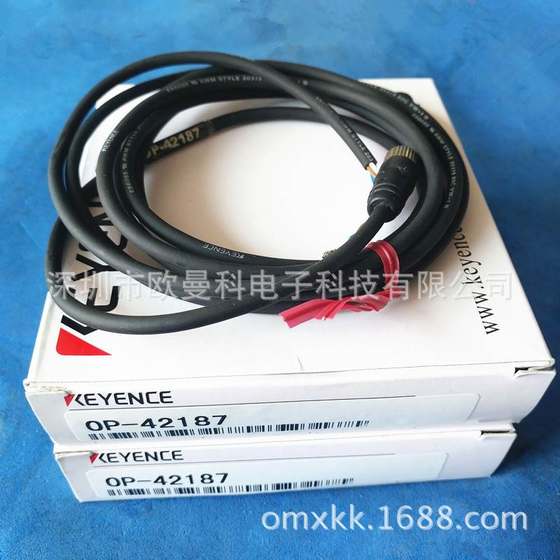 Keenx Fiber Amplifier OP-77681 OP-87230 연결 케이블 섬유 센서 문의 Keenx Fiber Amplifier OP-77681 OP-87230 연결 케이블 섬유 센서 문의