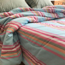 (Liu sisters house)Just made a good cotton old rough cloth quilt cover 200*240 double quilt cover