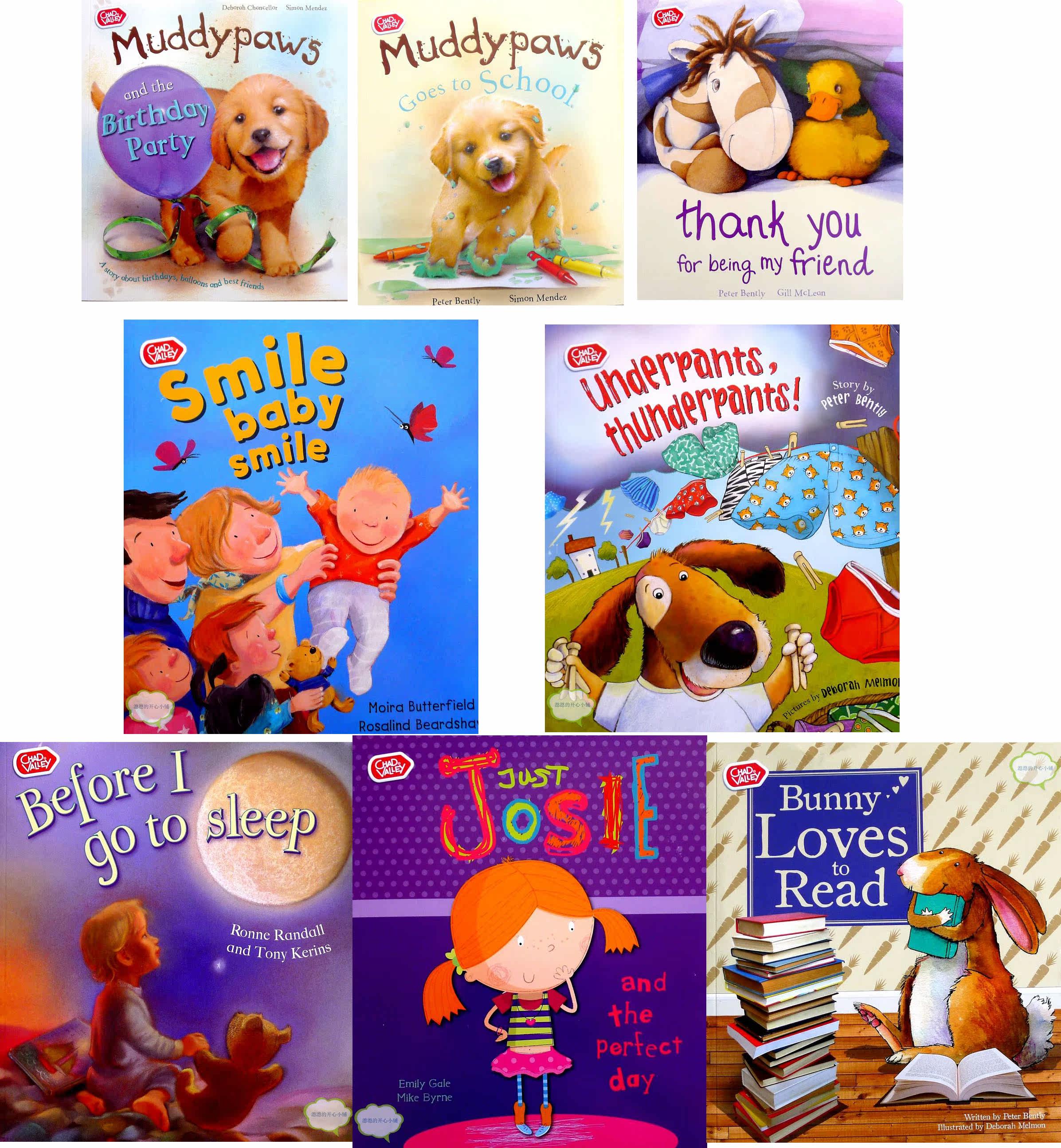 原版英文绘本 chad valley 平装多种可选 微疵特价清仓_7折现价7元