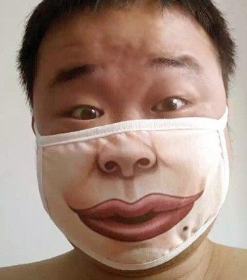 新款超个性创意嘴巴表情时尚搞笑口罩防尘防雾霾pm2.5搞怪口罩