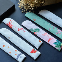 Women's fan folding fan fan cover fan bag gift box fan box