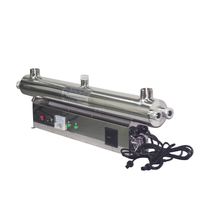 240w UV sterilizer 20 tons per hour water treatment matching disinfection 304 stainless steel internal polishing