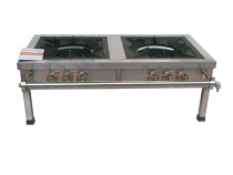New energy-saving low soup stove commercial liquefied natural gas Korean stove single double three ring leg soup