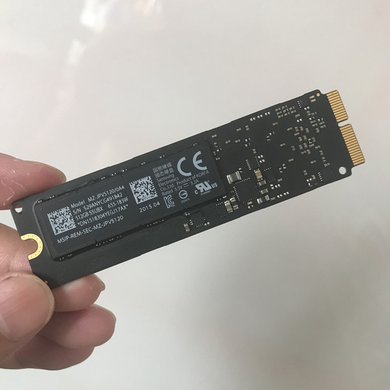 苹果13-15款macbook a1466 1465 1502 512g ssd原装高速固态硬盘