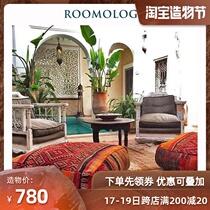 Roomology Morocco imported wool flat woven Kilim cushion pier footstool futon a variety of models