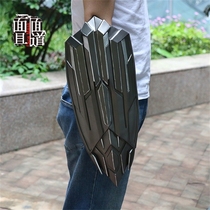 The Avengers Cos Union 3 Captain America shield claw shield vibration Golden Shield 1 10000 Halloween props television perimeter