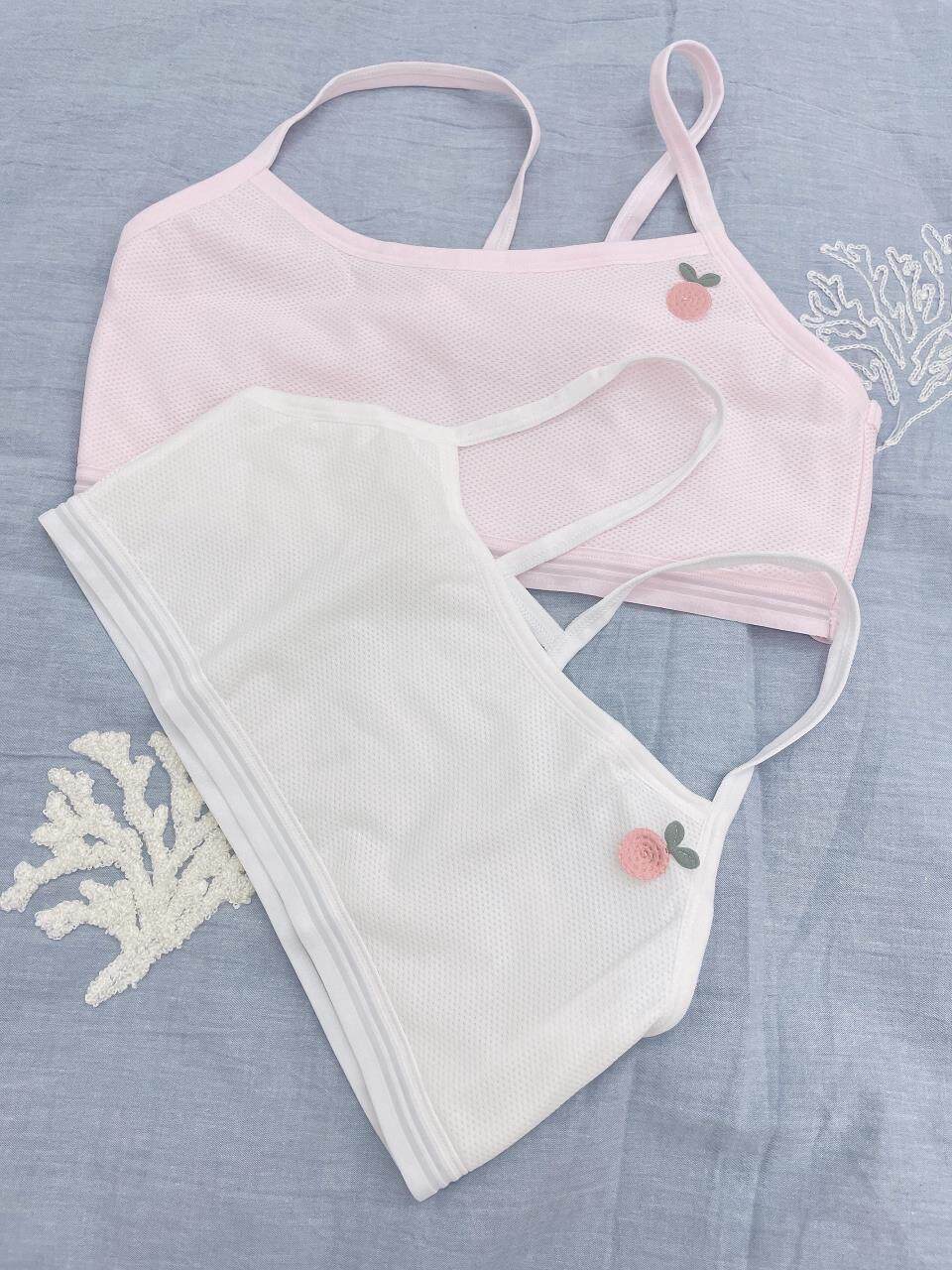 儿童内衣发育期小学生11岁少女孩夏季薄吊带女童背心8
