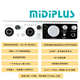 Midiplus Studio2Pro 전문 음향 외부 사운드 카드 2 in 2 out USB 녹화 및 배열 오디오 인터페이스 Midiplus Studio2Pro 전문 음향 외부 사운드 카드 2 in 2 out USB 녹화 및 배열 오디오 인터페이스