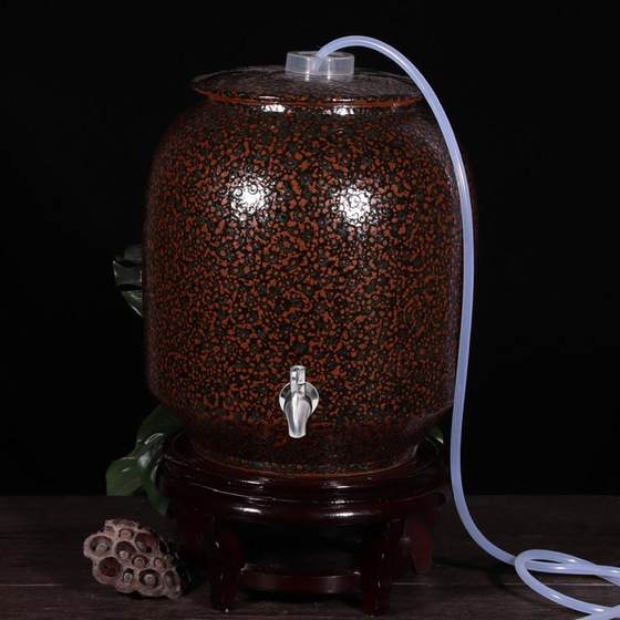 Jingdezhen 세라믹 워터 탱크 오일 실린더 20/50/100 진 가정 용수 버킷 차 저장 와인 오일 탱크 펌핑 주전자 Jingdezhen 세라믹 워터 탱크 오일 실린더 20/50/100 진 가정 용수 버킷 차 저장 와인 오일 탱크 펌핑 주전자
